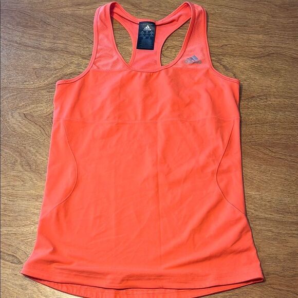 Adidas Running Neon Fitted Tank Top - Picture 1 of 8